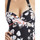 Textiel Dames Badpak Lisca Eendelig zwempak voorgevormd haltertopje Hawaii Zwart