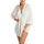 Textiel Dames Pareo Lisca Strandtuniek met driekwart mouwen Panama Wit