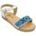 Schoenen Kinderen Sandalen / Open schoenen MTNG 47553 Laminado Silver Blauw