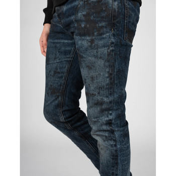 Les Hommes LKD320 512U | 5 Pocket Slim Fit Jeans Blauw