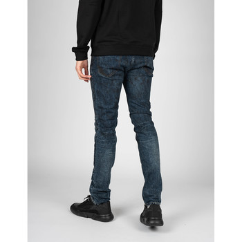 Les Hommes LKD320 512U | 5 Pocket Slim Fit Jeans Blauw