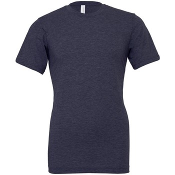 Textiel T-shirts met lange mouwen Bella + Canvas CVC3001 Blauw