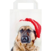 Tassen Handtassen kort hengsel Christmas Shop CS261 Wit