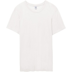 Textiel Heren T-shirts korte mouwen Alternative Apparel AT015 Wit