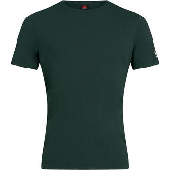 Textiel Heren T-shirts korte mouwen Canterbury CN226 Groen