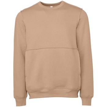 Textiel Sweaters / Sweatshirts Bella + Canvas BE133 Beige
