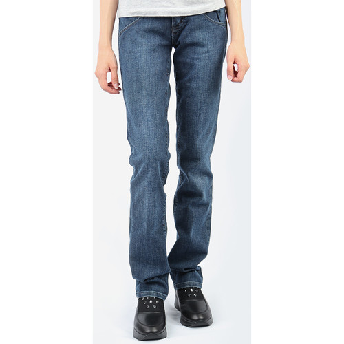 Textiel Dames Straight jeans Lee Jeans Wmn L384DMXC Blauw