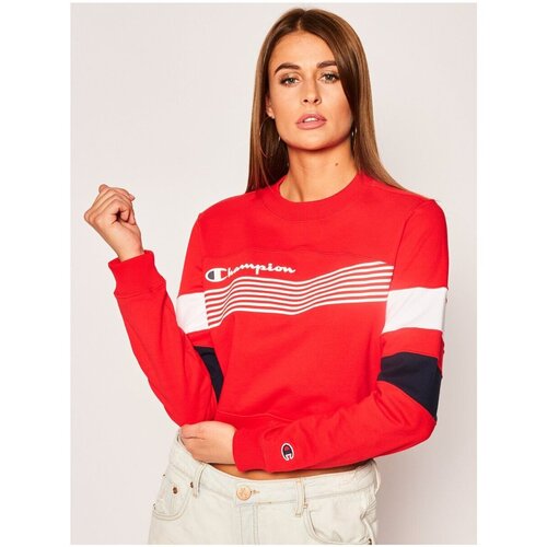 Textiel Dames Sweaters / Sweatshirts Champion 112761RS041 Rood