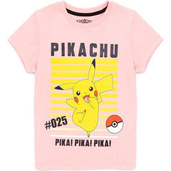 Textiel Meisjes T-shirts met lange mouwen Pokemon  Rood