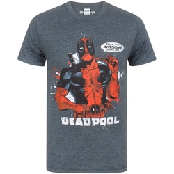 Textiel Heren T-shirts korte mouwen Deadpool  Multicolour