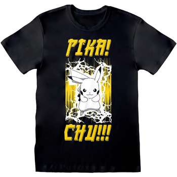 Textiel T-shirts met lange mouwen Pokemon  Zwart