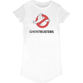 Textiel Dames T-shirts met lange mouwen Ghostbusters  Wit