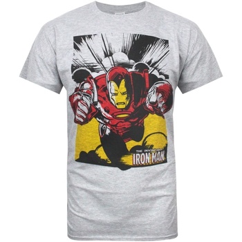 Textiel Heren T-shirts korte mouwen Iron Man  Multicolour