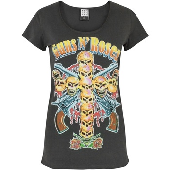 Textiel Dames T-shirts met lange mouwen Amplified  Multicolour