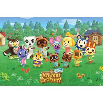 Wonen Posters Animal Crossing TA7668 Multicolour