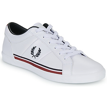 Schoenen Heren Lage sneakers Fred Perry BASELINE PERF LEATHER Wit / Marine