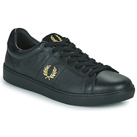 Schoenen Heren Lage sneakers Fred Perry SPENCER TUMBLED LEATHER Zwart