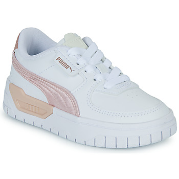 Schoenen Kinderen Lage sneakers Puma Cali Dream Shiny Pack PS Wit / Roze