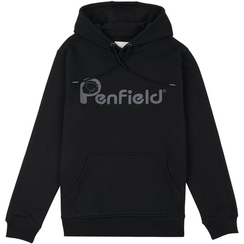 Textiel Heren Sweaters / Sweatshirts Penfield Sweatshirt à capuche  Bear Chest Print Zwart