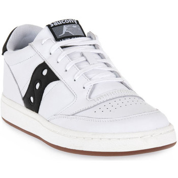 Schoenen Heren Sneakers Saucony 5 JAZZ COURT WHITE BLACK Wit
