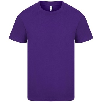 Textiel Heren T-shirts met lange mouwen Casual Classics  Violet