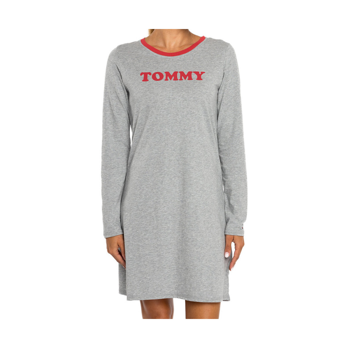 Textiel Dames Pyjama's / nachthemden Tommy Hilfiger  Grijs