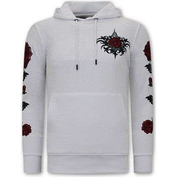 Textiel Heren Sweaters / Sweatshirts Lf Hoodie Love & Roses Wit
