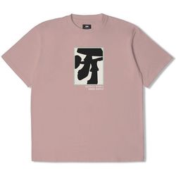 Textiel T-shirts korte mouwen Edwin T-shirt  Shrooms Roze