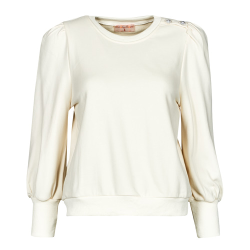 Textiel Dames Sweaters / Sweatshirts Moony Mood LAUREINE Ecru