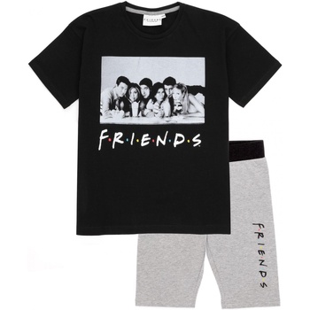 Textiel Meisjes Pyjama's / nachthemden Friends  Zwart