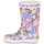 Schoenen Meisjes Regenlaarzen Aigle LOLLY POP PLAY2 Roze / Multicolour