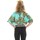 Textiel Dames T-shirts korte mouwen Versace Jeans Couture 72HAH623-JS049 Groen