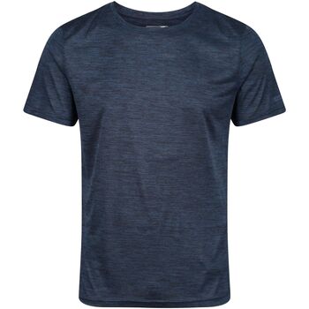 Textiel Heren T-shirts met lange mouwen Regatta  Blauw