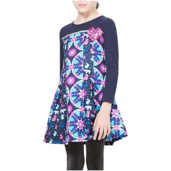Textiel Meisjes Korte jurken Desigual  Multicolour