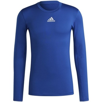 Textiel Heren T-shirts met lange mouwen Adidas Sportswear  Blauw
