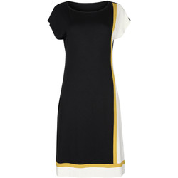 Textiel Dames Korte jurken Lisca Zomerjurkje met korte mouwen Saint Tropez Zwart
