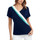 Textiel Dames Tops / Blousjes Lisca Topje met korte mouwen Saint Tropez Blauw