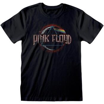 Textiel T-shirts korte mouwen Pink Floyd  Zwart