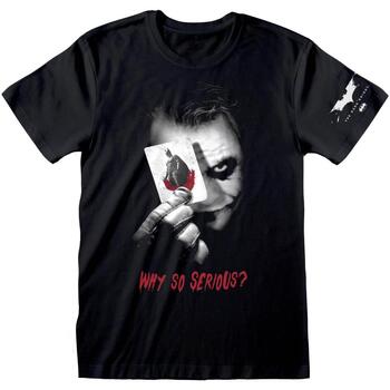 Textiel T-shirts met lange mouwen Batman: The Dark Knight  Zwart