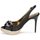 Schoenen Dames Sandalen / Open schoenen Bourne VERITY Zwart