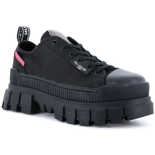 Schoenen Dames Sneakers Palladium REVOLT LO TX Zwart