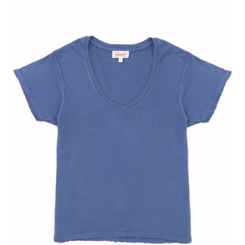 Textiel Dames T-shirts met lange mouwen Junk Food  Blauw