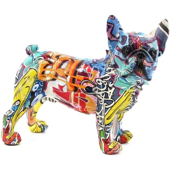 Wonen Beeldjes  Signes Grimalt Frange Bulldog Figuur Multicolour