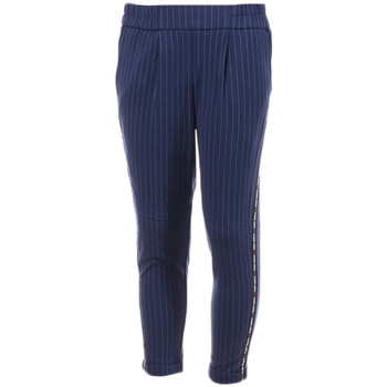 Textiel Meisjes Broeken / Pantalons Teddy Smith  Blauw