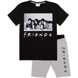 Textiel Dames Pyjama's / nachthemden Friends  Zwart
