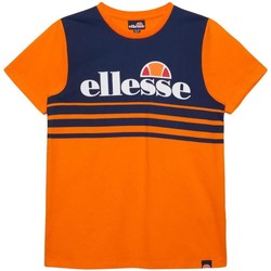 Textiel Jongens T-shirts korte mouwen Ellesse  Oranje