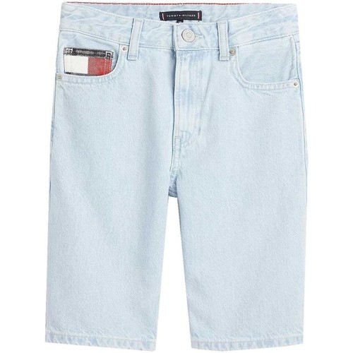 Textiel Jongens Korte broeken / Bermuda's Tommy Hilfiger  Blauw