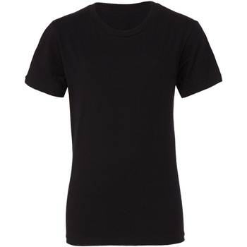 Textiel T-shirts korte mouwen Bella + Canvas CA3001Y Zwart