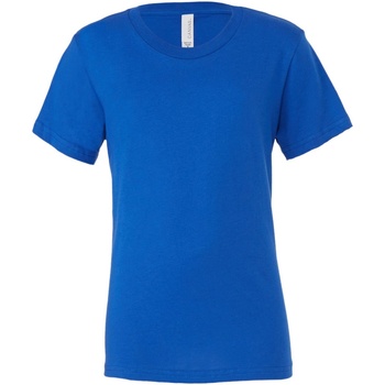 Textiel T-shirts korte mouwen Bella + Canvas CA3001Y Blauw