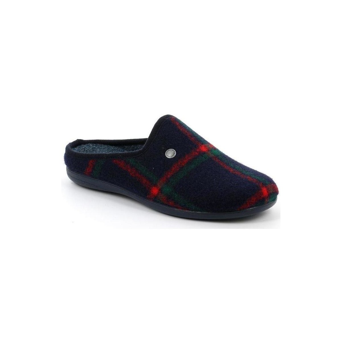 Schoenen Heren Leren slippers Grunland DSG-CI2422 Blauw